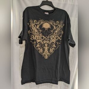 Vintage Lamb of God Angel Filagree Band Tee Shirt